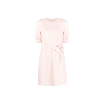 EMPORIO ARMANI Short Sleeved Dress Women's Soft Pink