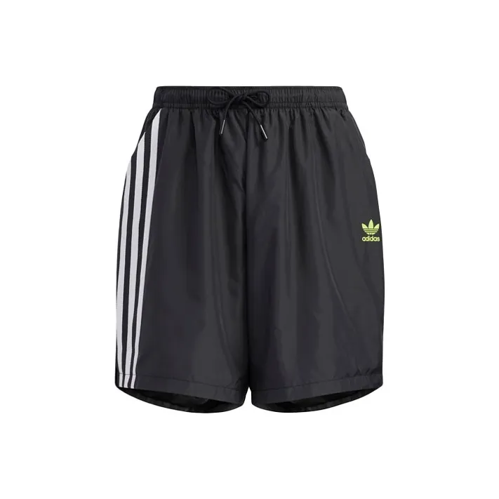 Adidas Originals Trefoil Casual Shorts Women's Black-0