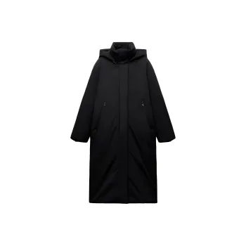 ZARA Trf Puffer Jacket Women's Black