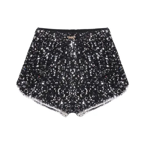 CHANEL 23 Spring New Arrivals Casual Shorts Women's Black