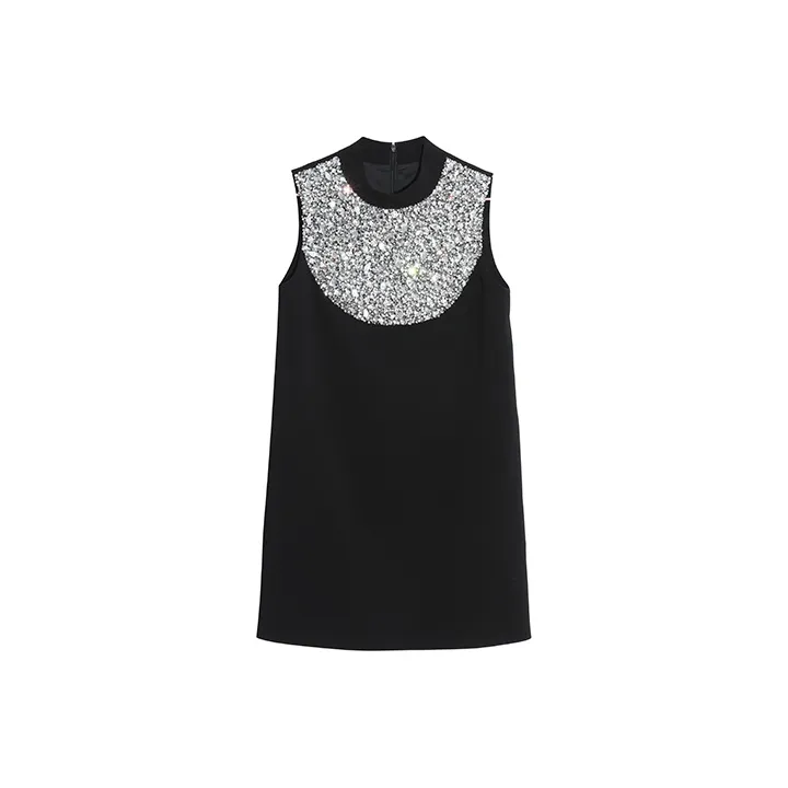 TCH Sleeveless Dresses Women's Black-0