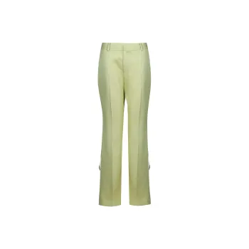 BBLLUUEE Casual Pants Women's Spruce Willow Green