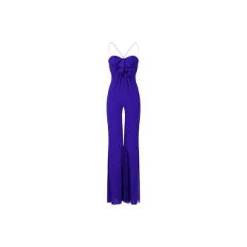Giambattista Vall Bow Silk blend Jumpsuit