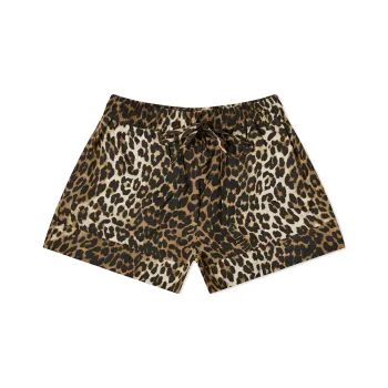 GANNI Casual Shorts Women's Umber