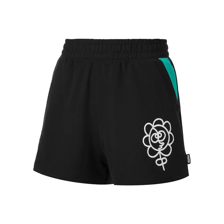 PUMA MR DOODLE Casual Shorts Women's Black-0