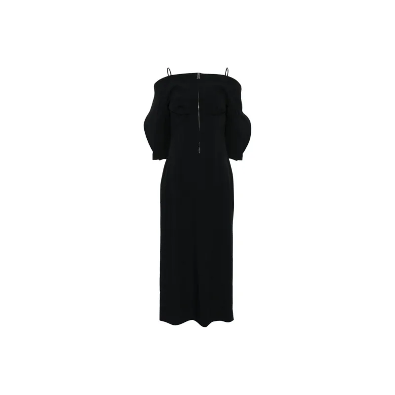 Del Core Peeling-effect Midi Dress-0