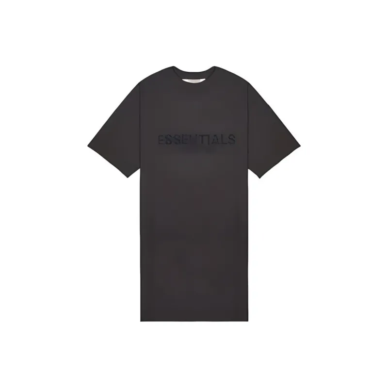 Fear Of God Essentials SS22 Short Sleeved Dress Women's Black Iron-0