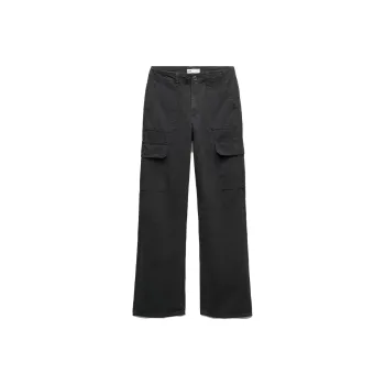 ZARA Cargo Pants Women's Black