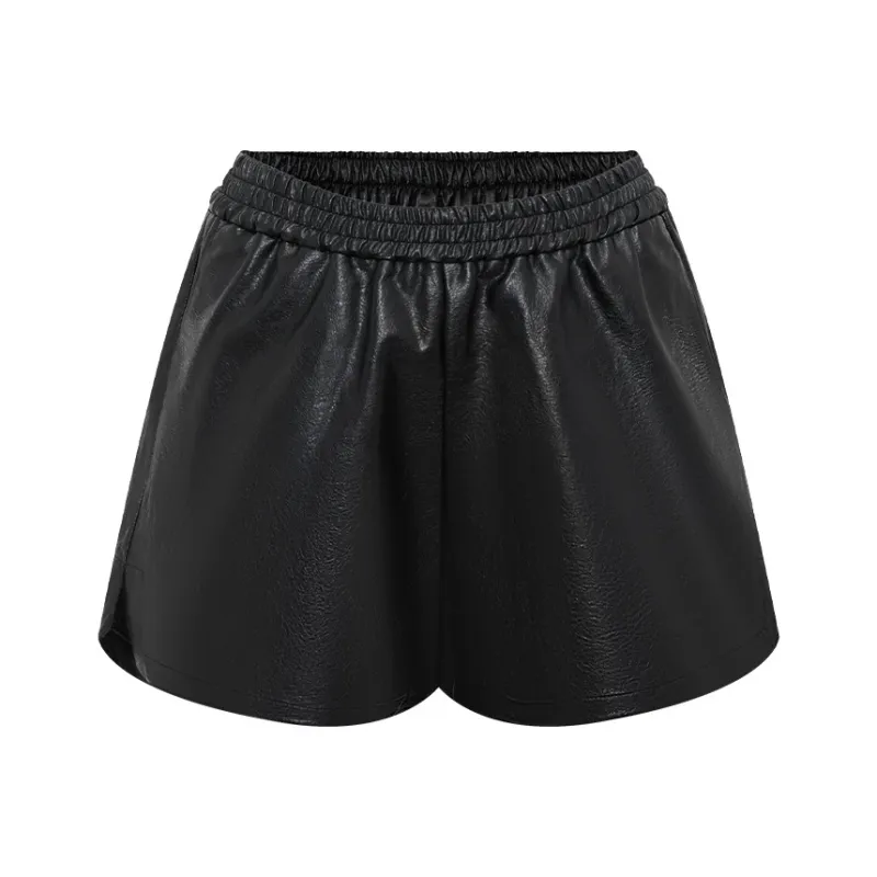 H5LY NO7 Casual Shorts Women's Diamond Black-0
