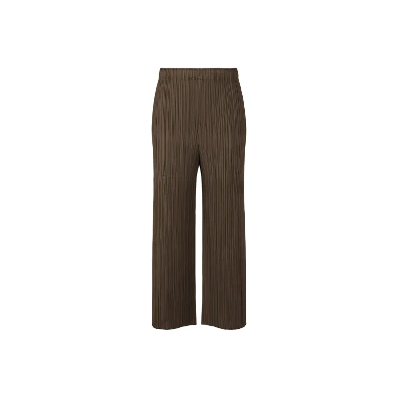 PLEATS PLEASE ISSEY MIYAKE Casual Pants Women's Umber-0