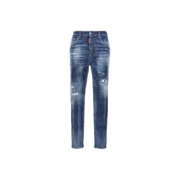 DSQUARED 2 Distressed Tapered Jeans