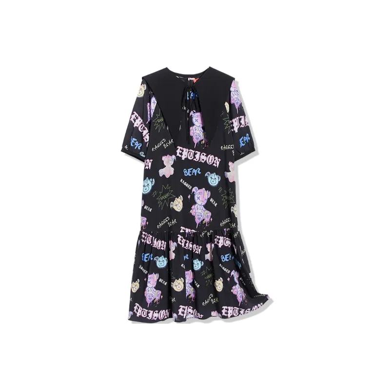 EPTISON WOMAN A-Line Skirt Dress-0