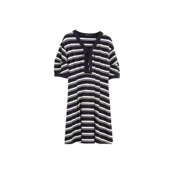 ELLE Short Sleeved Dress Women's Black