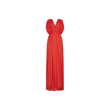 Lanvin Draped Maxi Dress
