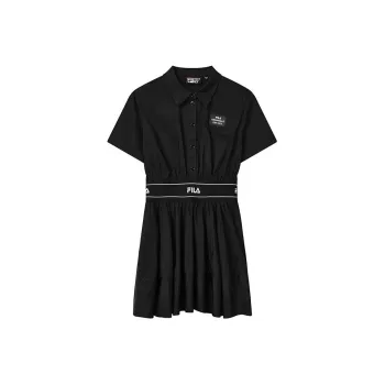 FILA Short Sleeved Dresses Women's Black