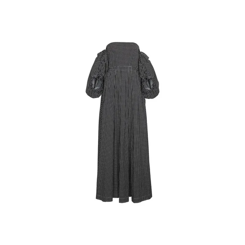 LOEWE Long Sleeved Dresses Women's Black-0