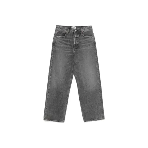 AGOLDE Low Rise Wide Leg Jeans