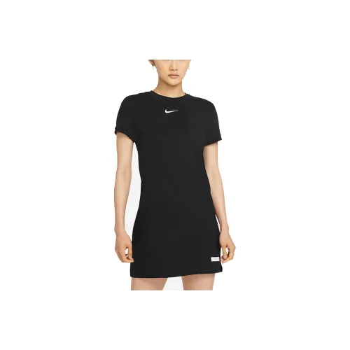 Nike Short Sleeved Dresses Women's Black