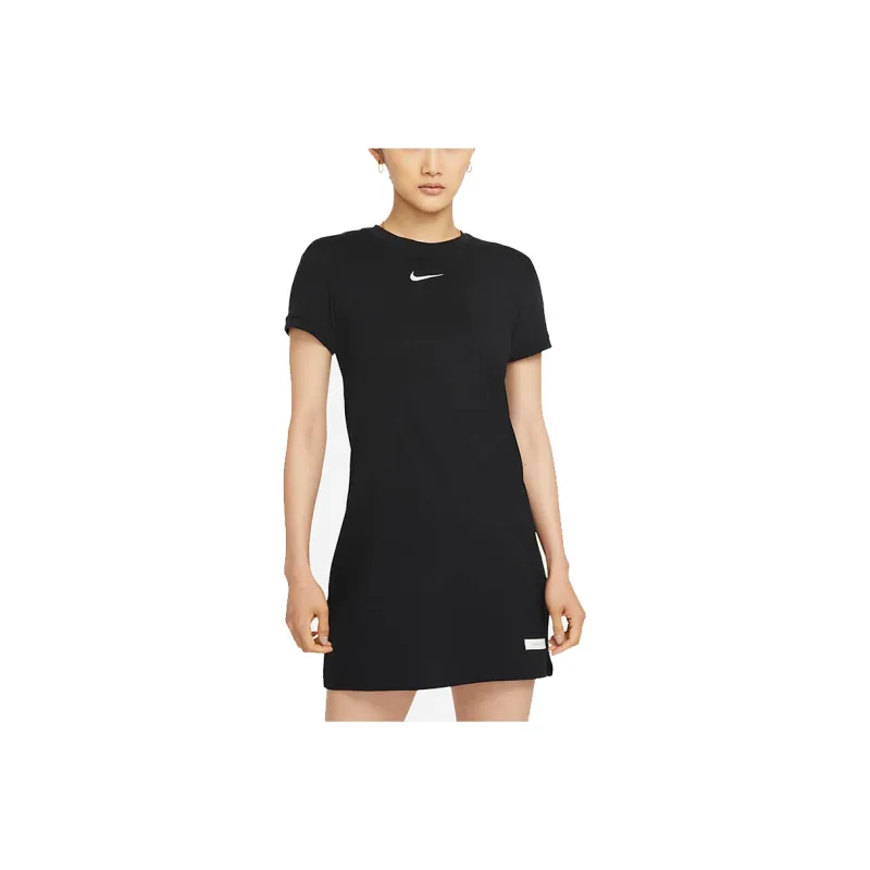 Nike Short Sleeved Dresses Women's Black-0