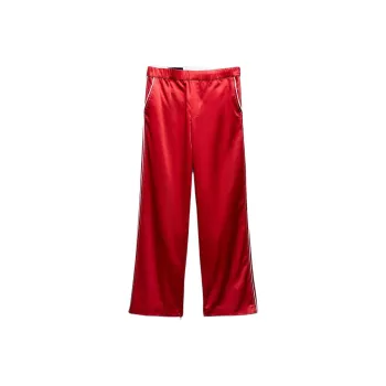 ZARA Casual Pants Women's Red