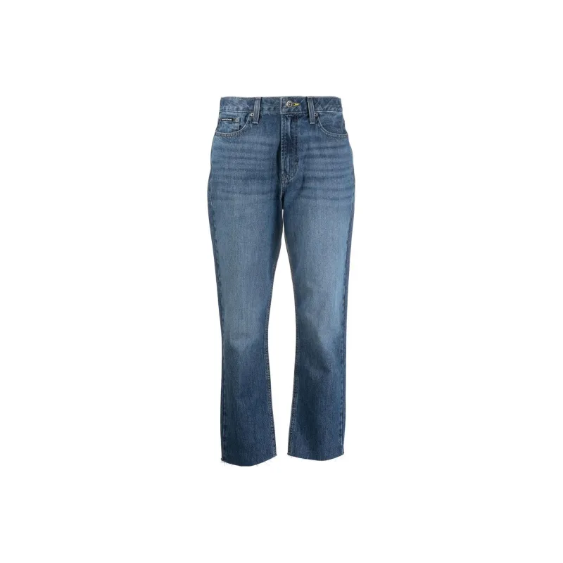 DKNY Broome Straight Jeans-0