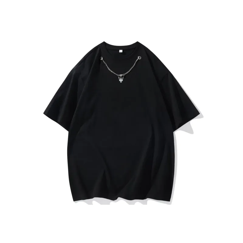 Maserati Drop Shoulder Sleeve T Shirt Women's-0