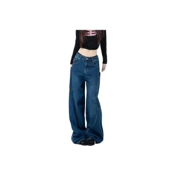 Wen Shan Jeans Women's Dark Blue