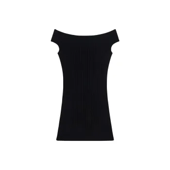 AMIPARIS Off Shoulder Mini Dress 'Black'