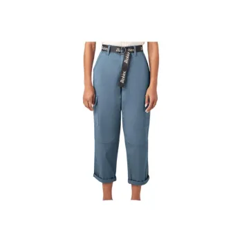 Dickies Relaxed Fit Cropped Cargo Pants Cargo Pants Women's Blue