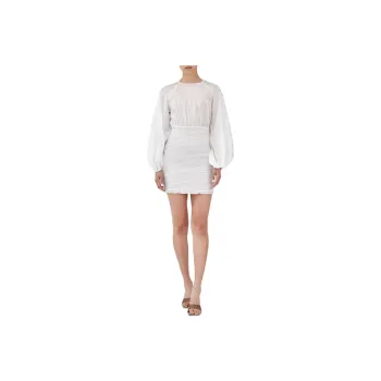 C/MEO Long Sleeved Dresses Women's White