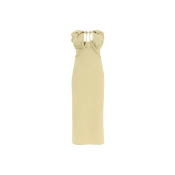 Jacquemus Strapless Cut out Dress