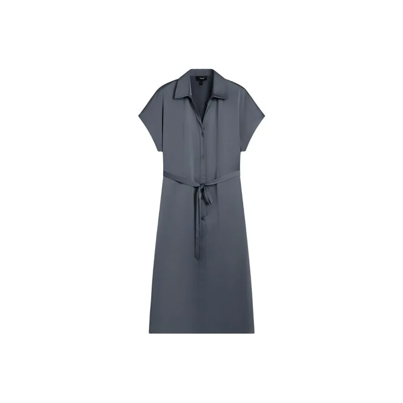 THEORY Short-Sleeved Dresses Women's-0