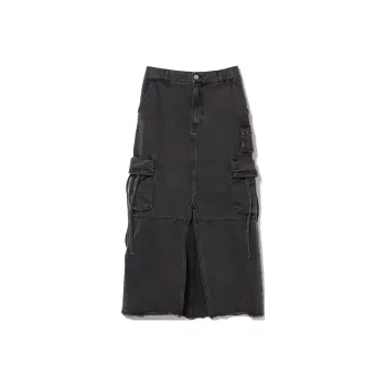Beams Denim Long Skirts Women's