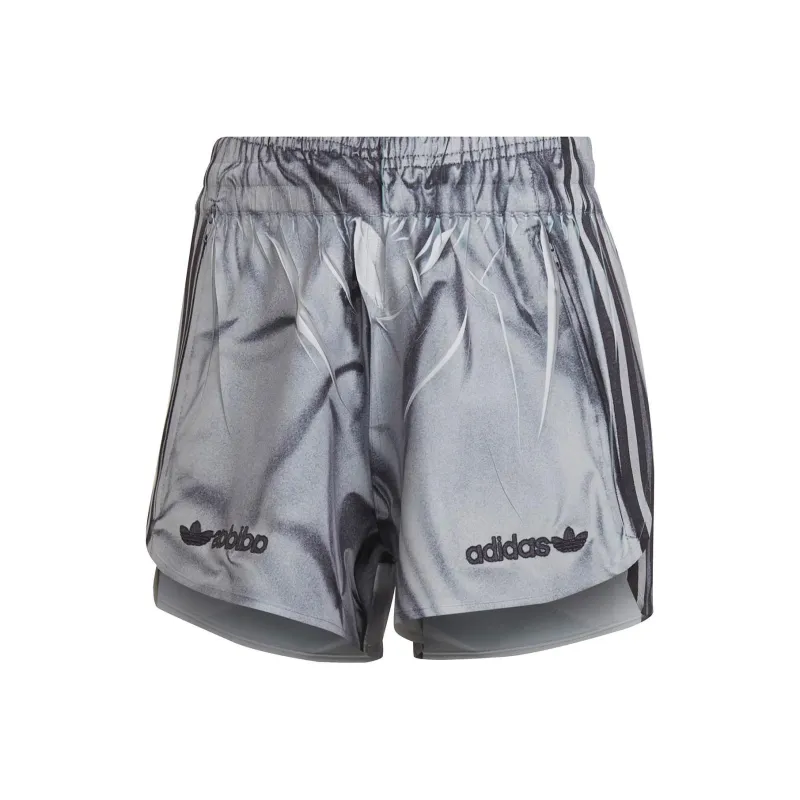 Adidas Originals Casual Shorts Women's Gray-0