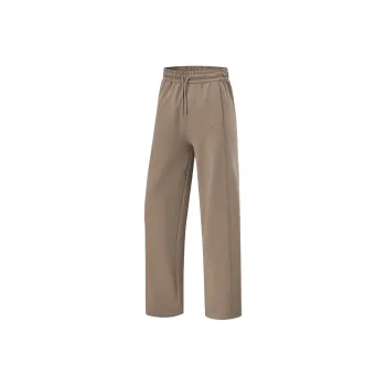 LiNing Fitness Series Knitted Sweatpants Women's Mushroom Brown