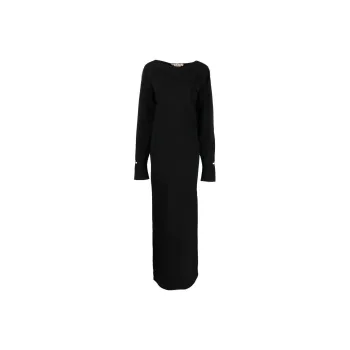 MARNI Long-Sleeved Dresses Women's Black