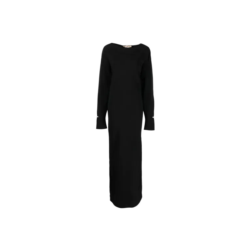 MARNI Long-Sleeved Dresses Women's Black-0