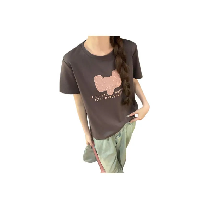 Mu Xiao Xin Set in Sleeve T Shirt Women's-0