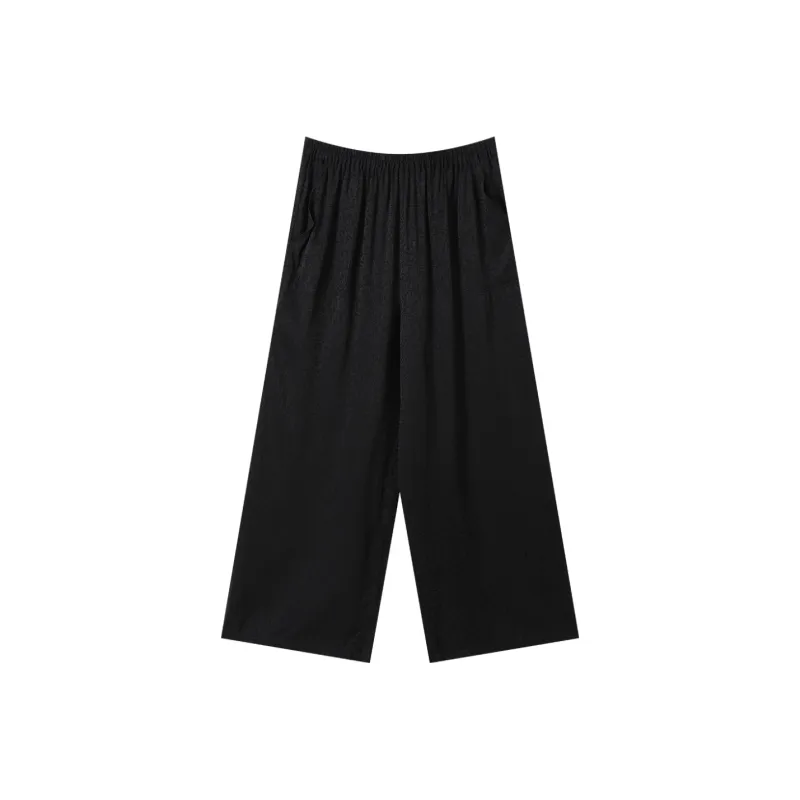 H YXIANG Casual Pants Women's Black-0