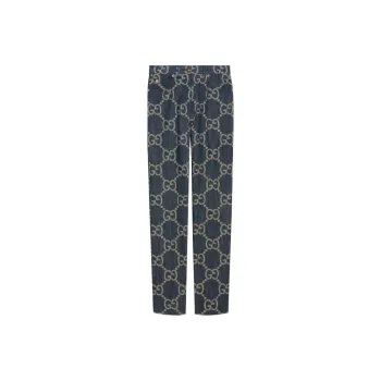GUCCI Jumbo Gg Denim Trousers