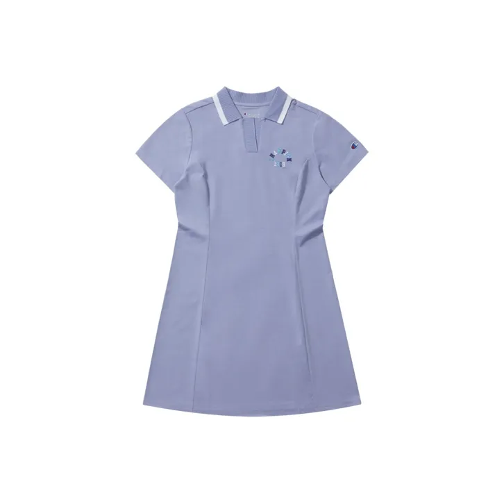 Champion SS23 Short Sleeved Dress US Version Women's-3