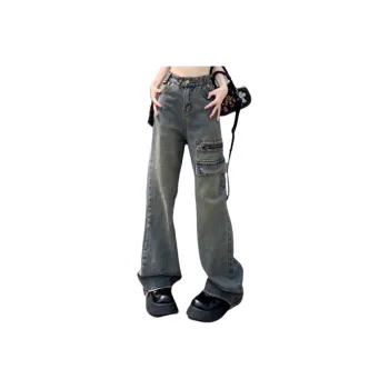 FORLOVENANCY Jeans Women's Blue