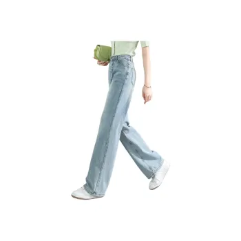 TERRE BLEUE Spring, Summer, Fall Jeans Loose Fit Women's