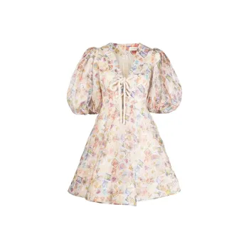 Zimmermann Short-Sleeved Dresses Women's Pink