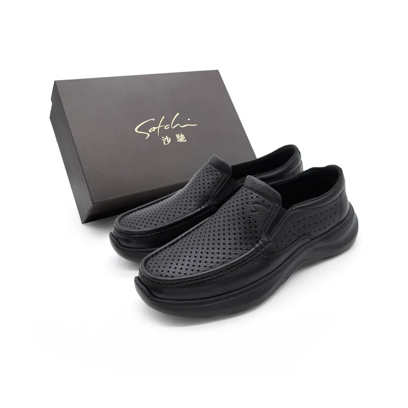 Satchi Casual Shoes, Slip on, Slip on Shoes Men's Black-1