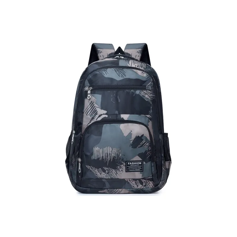 H YXIANG Oxford Backpack Unisex Multicolor-0