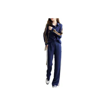 Dme Shirt Matching Sets Women's Dark Blue