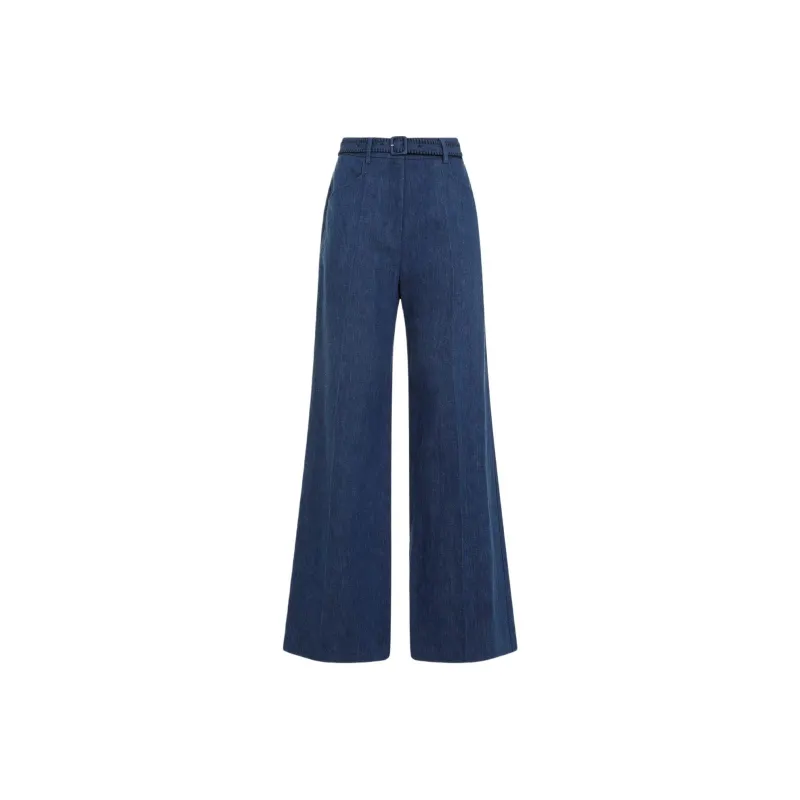 GABRIELA HEARST Norman Wide leg Jeans-0