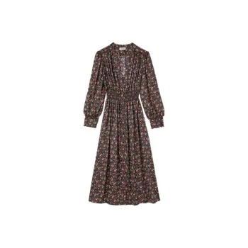 Sandro Long Sleeved Dresses Women's Multicolor