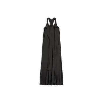 Balenciaga Sleeveless Racer Back Gown